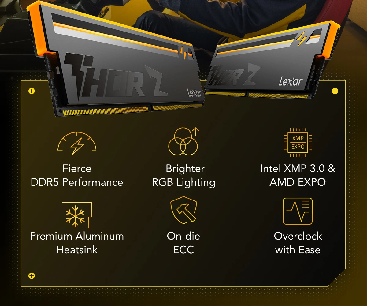 Lexar THOR Z RGB DDR5 Desktop Memory | Lexar Global